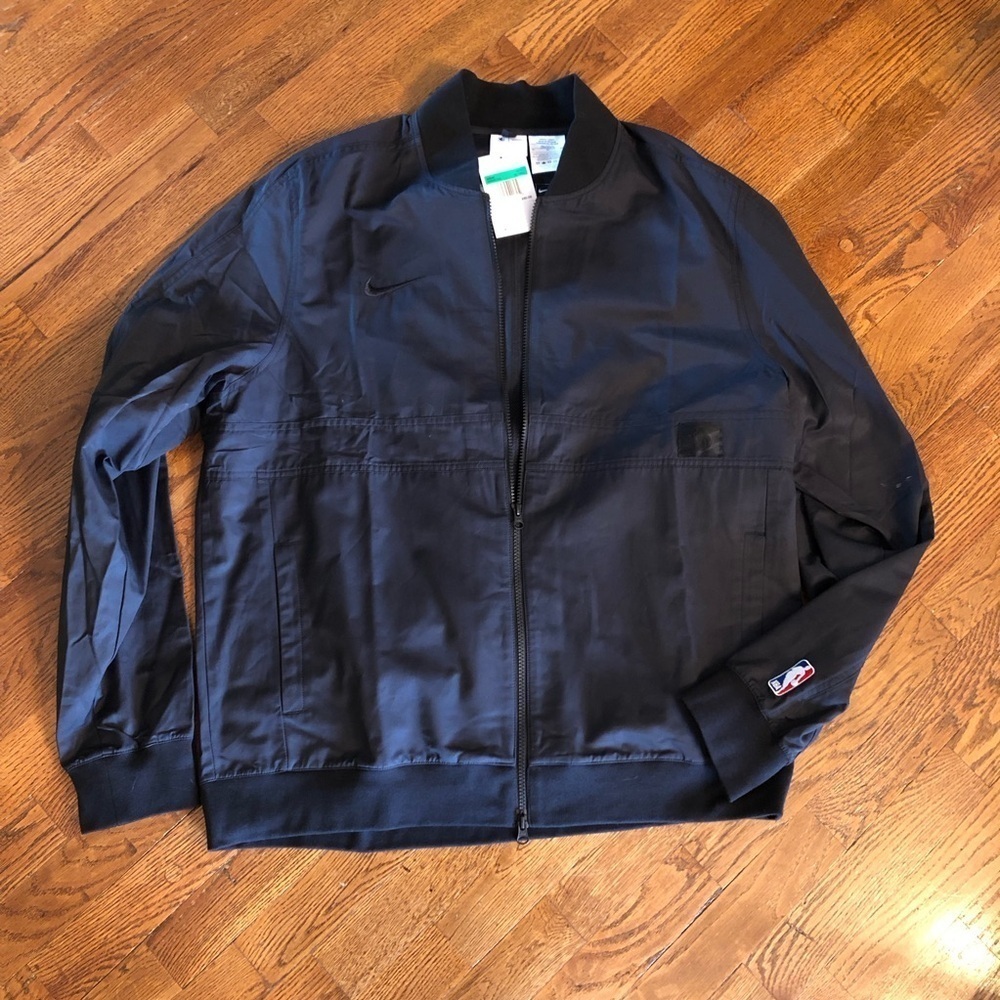 NEW Nike Men's NBA Dallas Mavericks Black Jacket